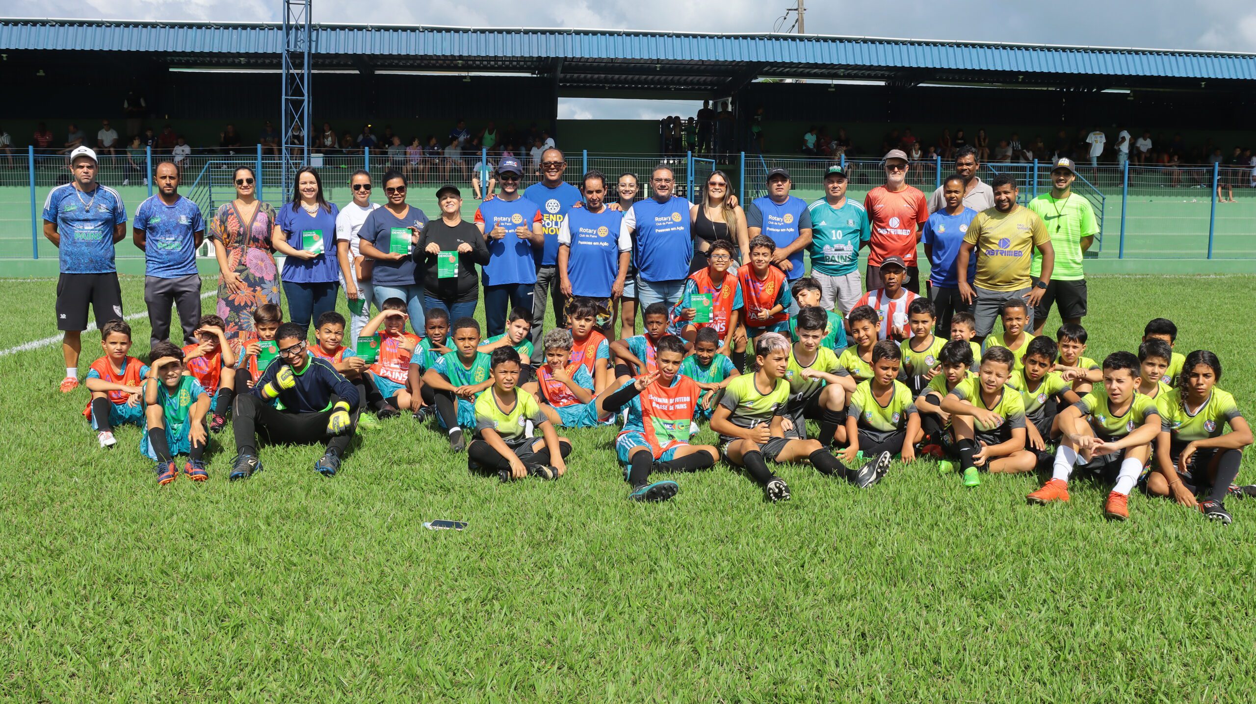 Rotary Club de Pains Celebra 55 Anos com Torneio de Futebol Juvenil em Parceria com a Prefeitura