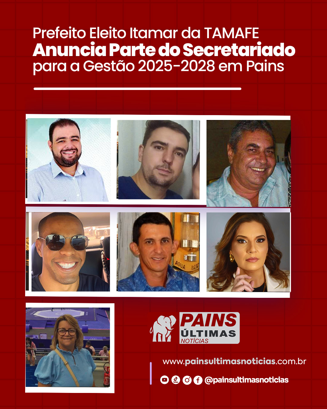 PREFEITO ELEITO ITAMAR DA TAMAFE ANUNCIA NOMES DO SECRETARIADO!