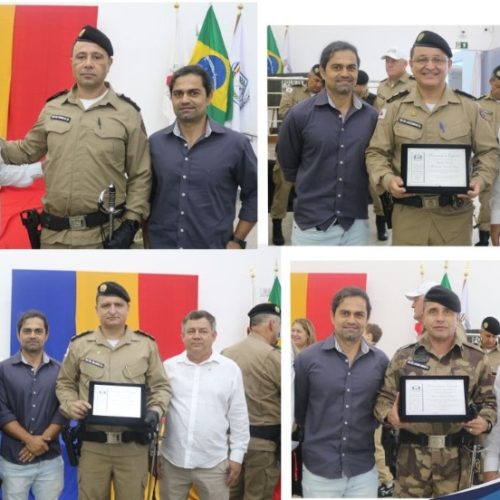 Câmara Municipal de Pains Participa de Solenidade de Transmissão de Comandos da Polícia Militar